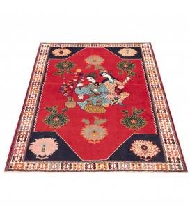 Tapis persan Fars fait main Réf ID 179406 - 107 × 142