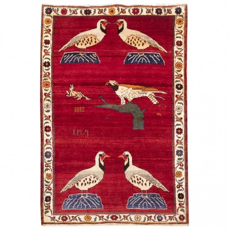 Tapis persan Fars fait main Réf ID 179410 - 115 × 173