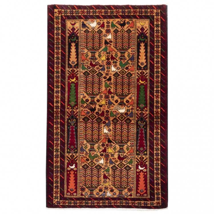 Tapis persan Baluchi fait main Réf ID 179416 - 97 × 164