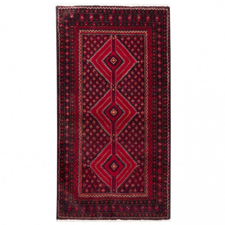 Tapis persan Baluchi fait main Réf ID 179417 - 93 × 177