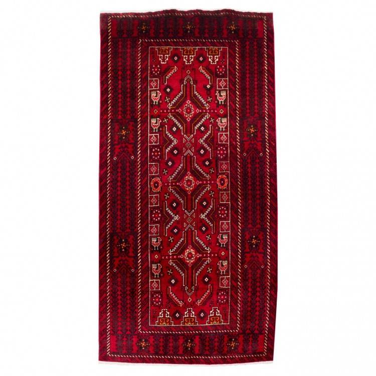 Tapis persan Baluchi fait main Réf ID 179421 - 100 × 201