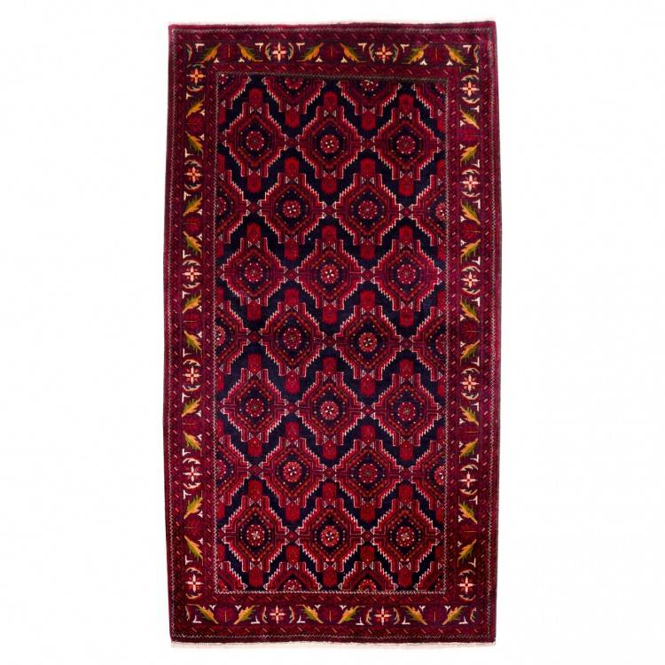 Tapis persan Baluchi fait main Réf ID 179423 - 100 × 188