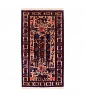 Tapis persan Baluchi fait main Réf ID 179426 - 102 × 184