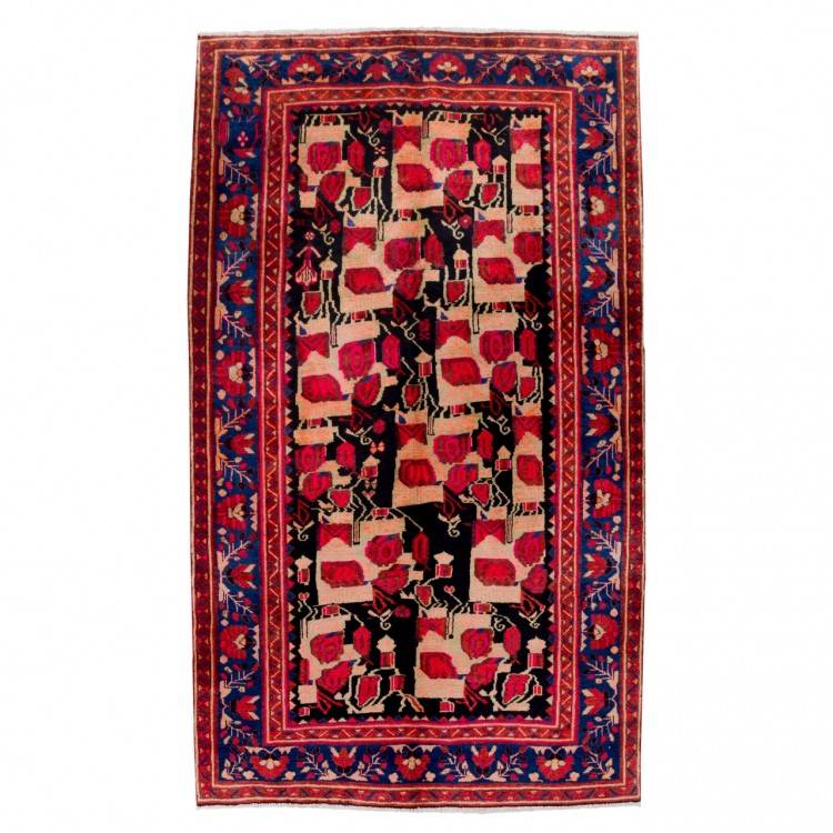 Tapis persan Sirjan fait main Réf ID 130215 - 140 × 245