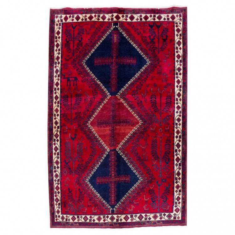 Tapis persan Sirjan fait main Réf ID 130220 - 153 × 240