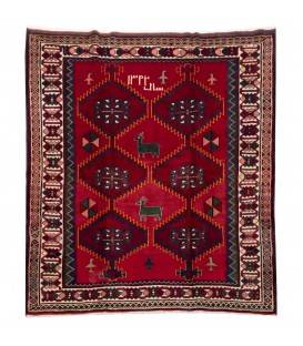 Tapis persan Lori fait main Réf ID 130229 - 210 × 225