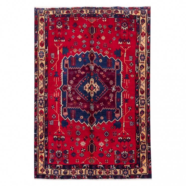 Tapis persan Sirjan fait main Réf ID 130237 - 160 × 237