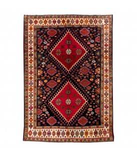 Tapis persan Qashqai fait main Réf ID 130238 - 152 × 220