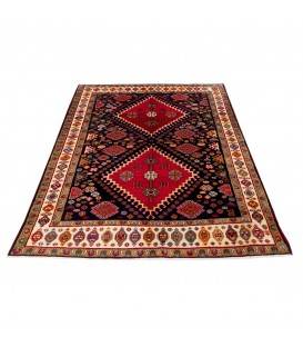 Tapis persan Qashqai fait main Réf ID 130238 - 152 × 220