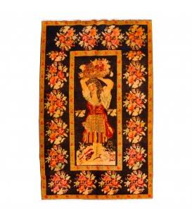 Tapis persan Azerbaiyán fait main Réf ID 130245 - 140 × 219