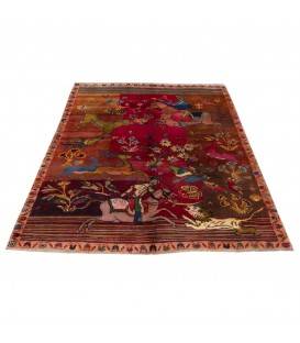 Tapis persan Fars fait main Réf ID 130261 - 148 × 196