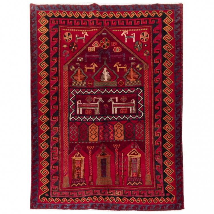 Tapis persan Lori fait main Réf ID 130263 - 145 × 190