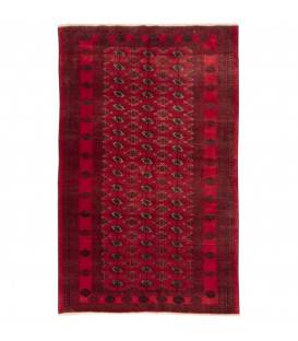 Tapis persan Turcomano fait main Réf ID 130268 - 98 × 158