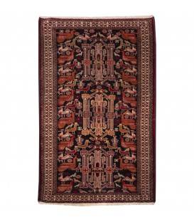 Tapis persan Baluchi fait main Réf ID 130269 - 95 × 150