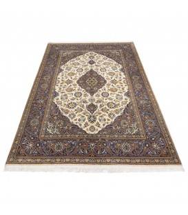 Tapis persan Kashan fait main Réf ID 130282 - 136 × 205