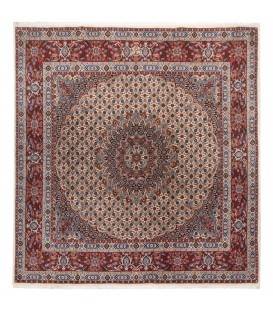 Tapis persan Mud Birjand fait main Réf ID 130284 - 195 × 198