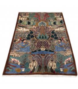 Tapis persan Kashmar fait main Réf ID 130285 - 125 × 216