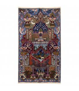 Tapis persan Kashmar fait main Réf ID 130286 - 118 × 204