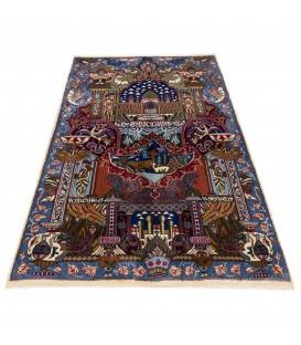 Tapis persan Kashmar fait main Réf ID 130286 - 118 × 204