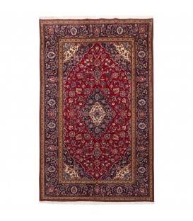 Tapis persan Kashan fait main Réf ID 130292 - 195 × 360