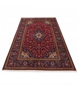 Tapis persan Kashan fait main Réf ID 130292 - 195 × 360