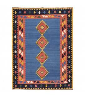 El Dokuma Kilim Fars 130296 - 187 × 245