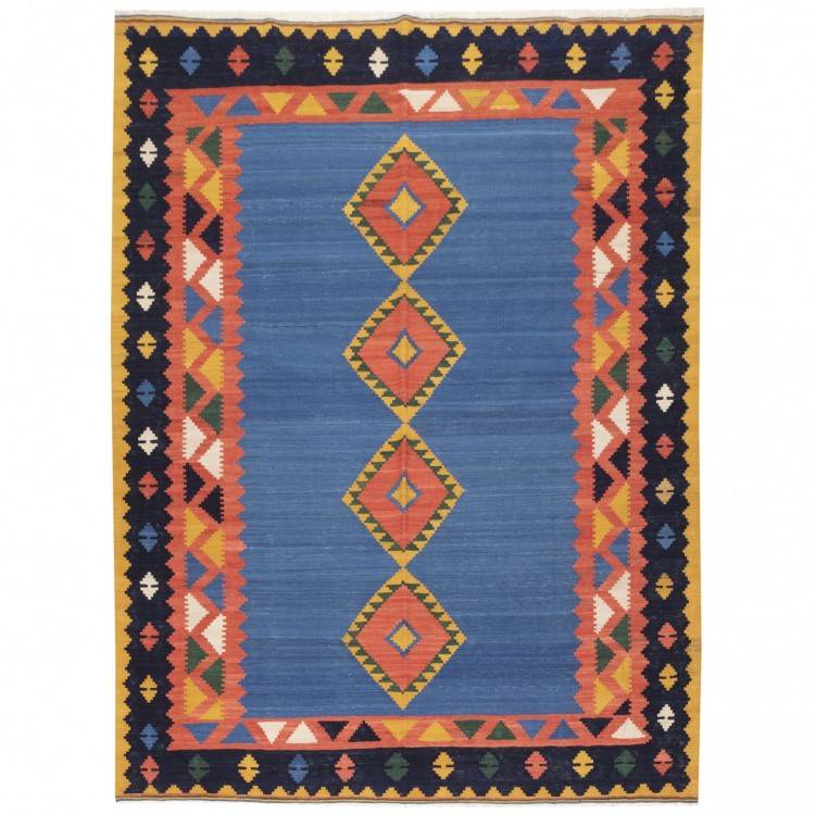 El Dokuma Kilim Fars 130296 - 187 × 245