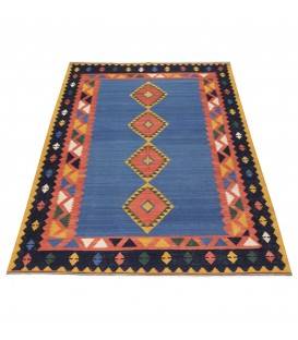 El Dokuma Kilim Fars 130296 - 187 × 245