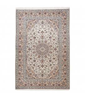 Tapis persan Kashan fait main Réf ID 130297 - 202 × 300