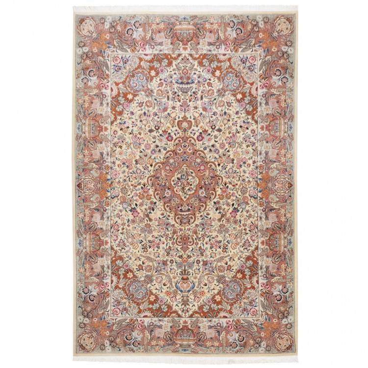 Tapis persan Kashmar fait main Réf ID 130301 - 196 × 293