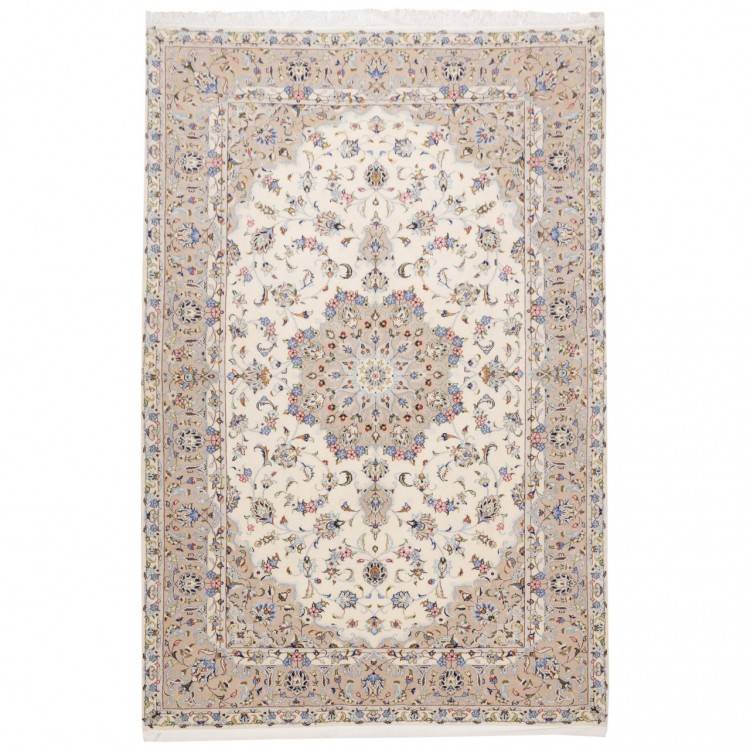 Tapis persan Kashan fait main Réf ID 130307 - 198 × 300