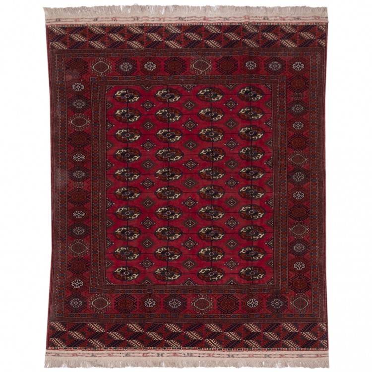 Tapis persan Turcomano fait main Réf ID 130309 - 168 × 195