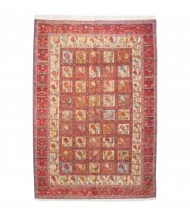 Kilim persiano Ardebil annodato a mano codice 130293 - 195 × 295