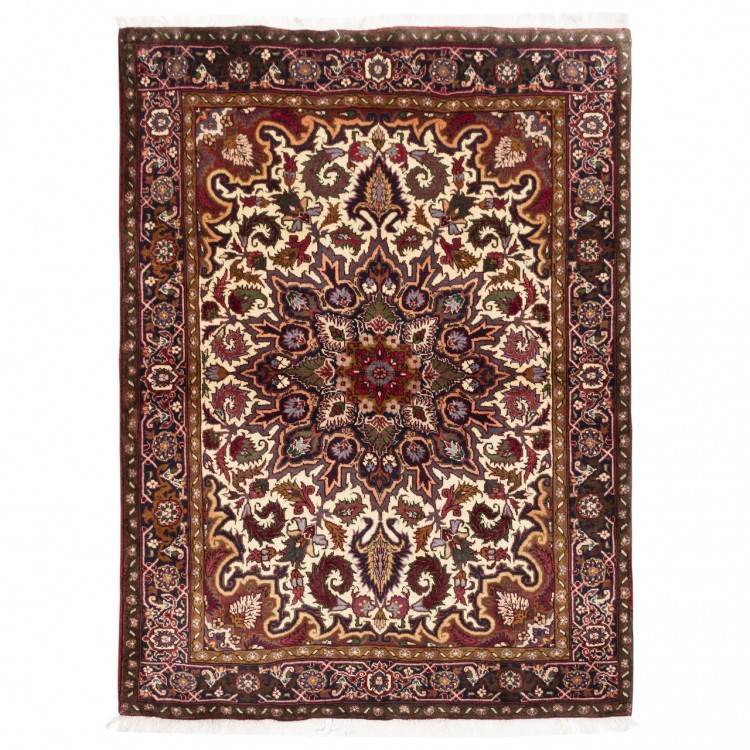 Tapis persan Heriz fait main Réf ID 179451 - 148 × 201