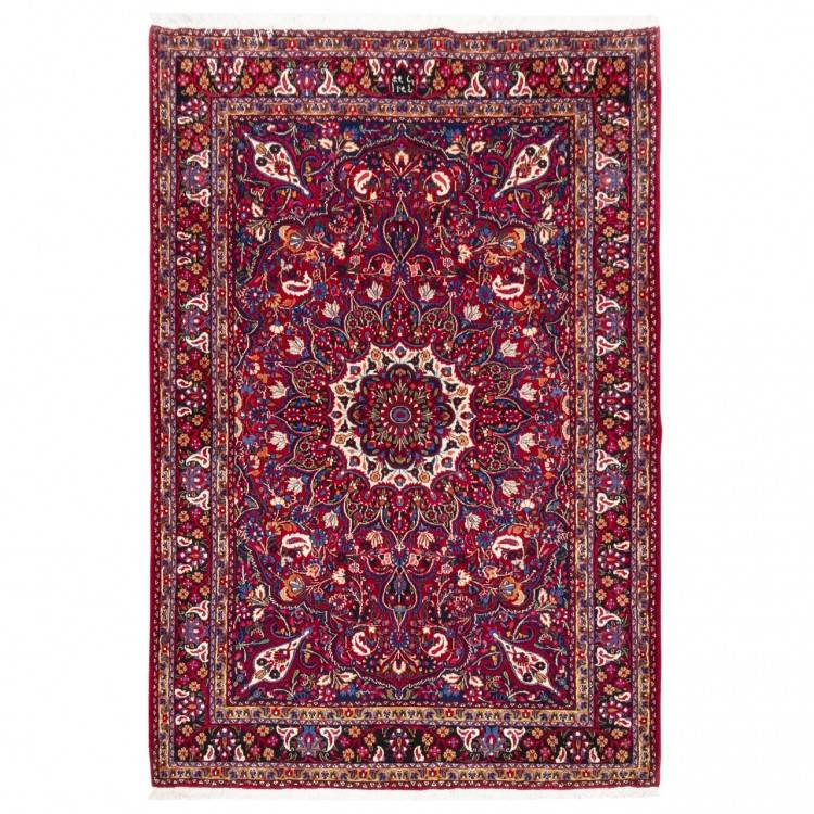 Tapis persan Mud Birjand fait main Réf ID 179452 - 138 × 203