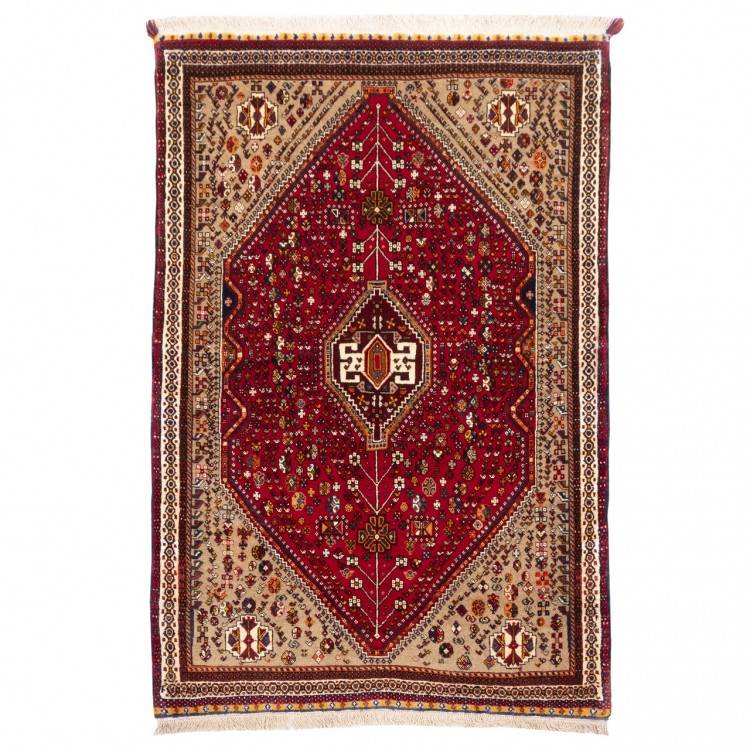 Tapis persan Qashqai fait main Réf ID 179455 - 108 × 163