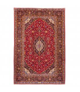 Tapis persan Kashan fait main Réf ID 179486 - 145 × 216