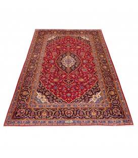 Tapis persan Kashan fait main Réf ID 179486 - 145 × 216