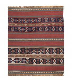 El Dokuma Kilim Fars 130316 - 95 × 120