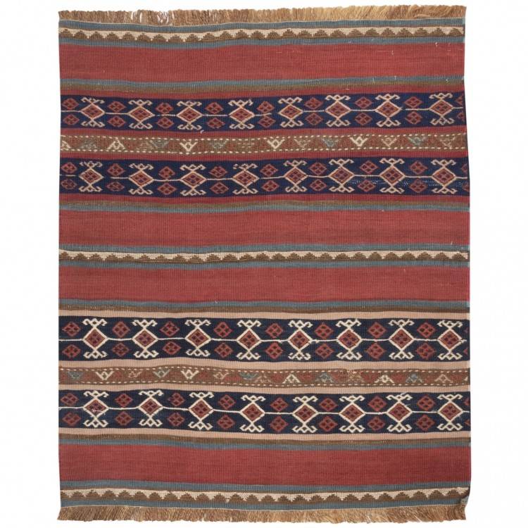 El Dokuma Kilim Fars 130316 - 95 × 120