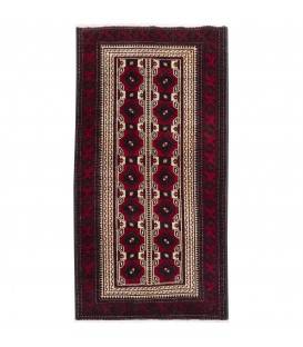 Tapis persan Baluchi fait main Réf ID 130324 - 88 × 177