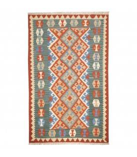 El Dokuma Kilim Fars 130326 - 115 × 188