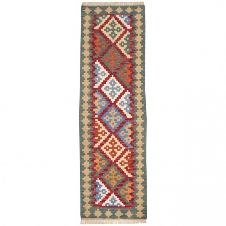 El Dokuma Kilim Fars 130327 - 62 × 203