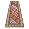 El Dokuma Kilim Fars 130327 - 62 × 203