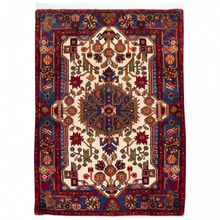 Tapis persan Nahavand fait main Réf ID 130332 - 115 × 157