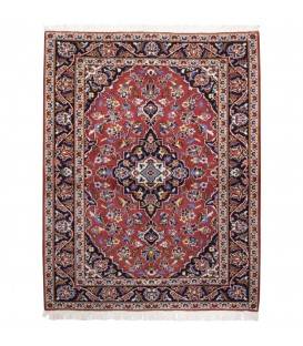 Tapis persan Kashan fait main Réf ID 130338 - 100 × 125