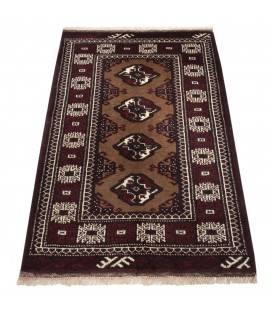 Tapis persan Turcomano fait main Réf ID 130350 - 80 × 125