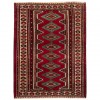 Tapis persan Turcomano fait main Réf ID 130351 - 90 × 118