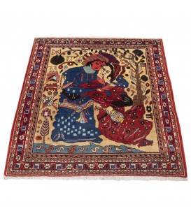 Tapis persan Bakhtiari fait main Réf ID 130354 - 60 × 80