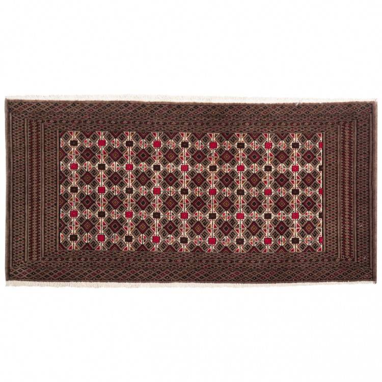 Tapis persan Baluchi fait main Réf ID 130355 - 60 × 128